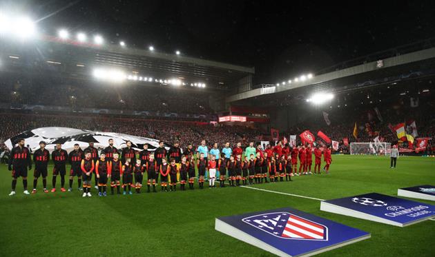 Ливерпуль и Атлетико перед матчем ЛЧ, Getty Images