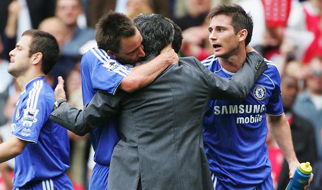 Джон Терри и Жозе Моуриньо, Getty Images