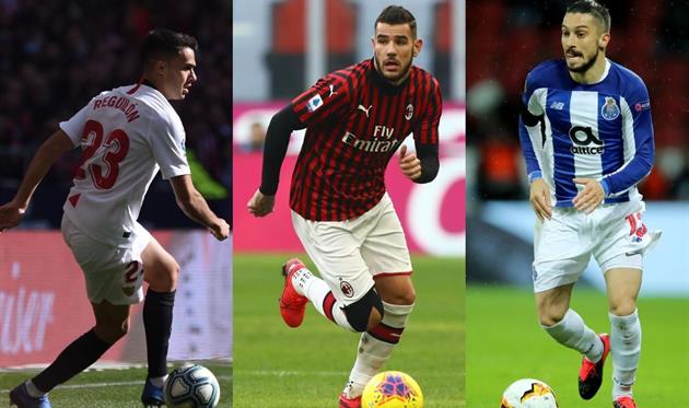 Серхио Регилон, Тео Эрнандес и Алекс Теллес, Getty Images