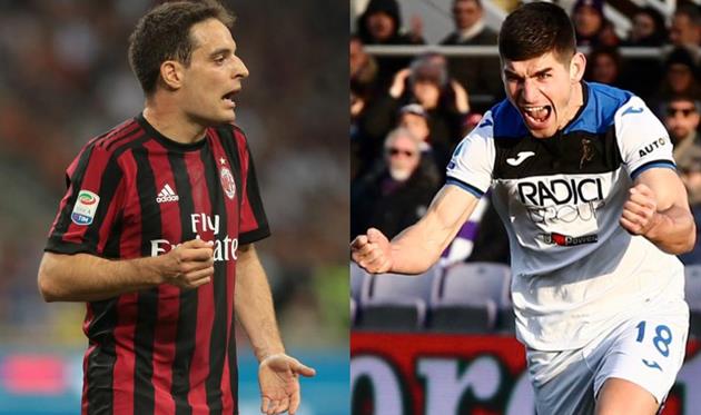 Джакомо Бонавентура (фото Getty Images) и Руслан Малиновский (фото ФК Аталанта)