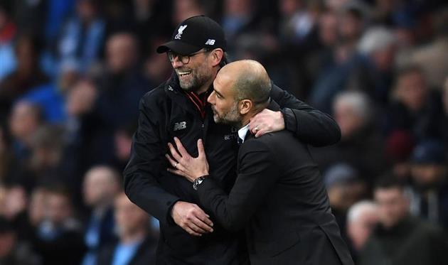 Юрген Клопп и Пеп Гвардиола, Getty Images