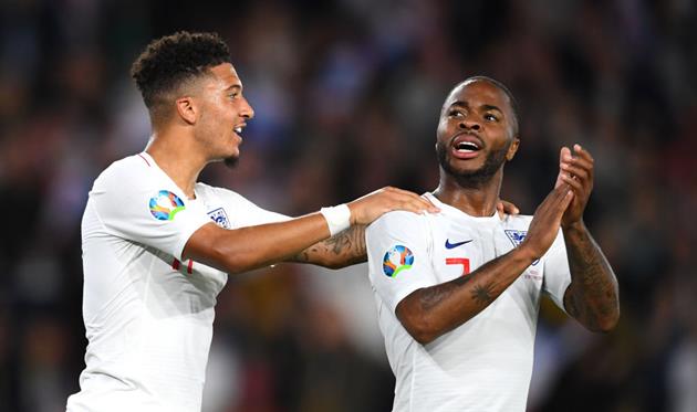 Джейдон Санчо и Рахим Стерлинг, Getty Images