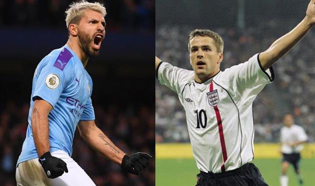 Серхио Агуэро и Майкл Оуэн, Getty Images