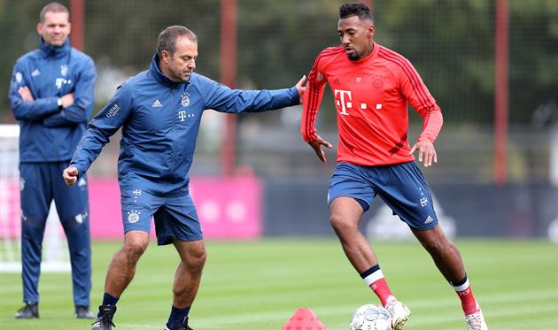 Ханс-Дитер Флик и Жером Боатенг, photo FC Bayern