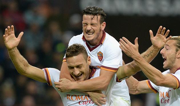 Френческо Тотти и Алессандро Флоренци, Getty Images