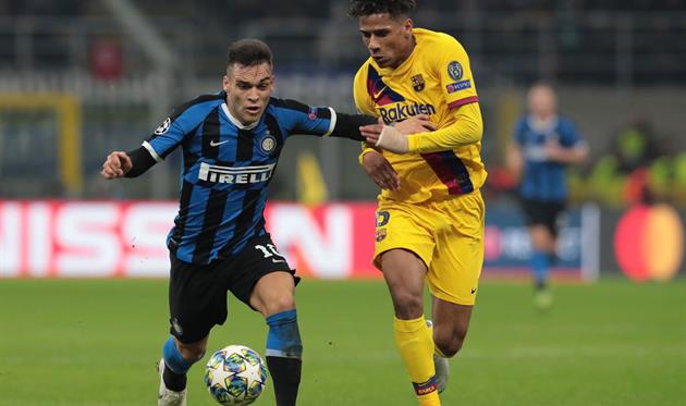 Лаутаро Мартинес и Жан-Клер Тодибо, Getty Images