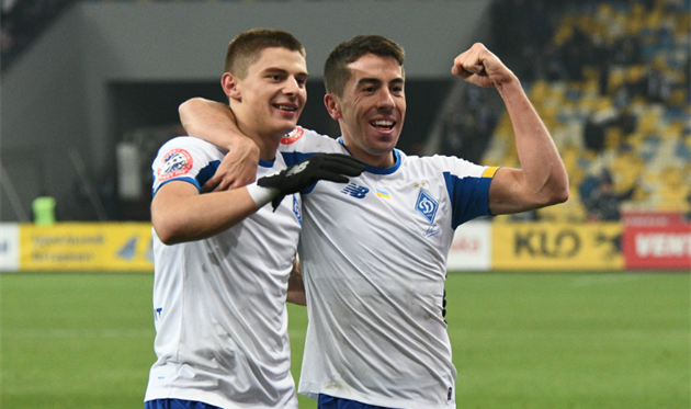 Виталий Миколенко и Карлос Де Пена, ФК Динамо Киев