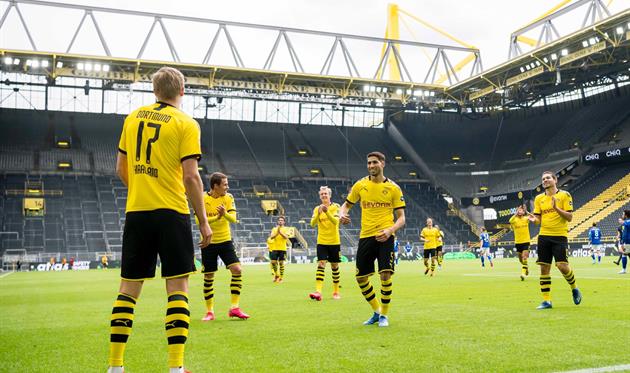 Боруссия Дортмунд — Шальке, twitter.com/BVB 