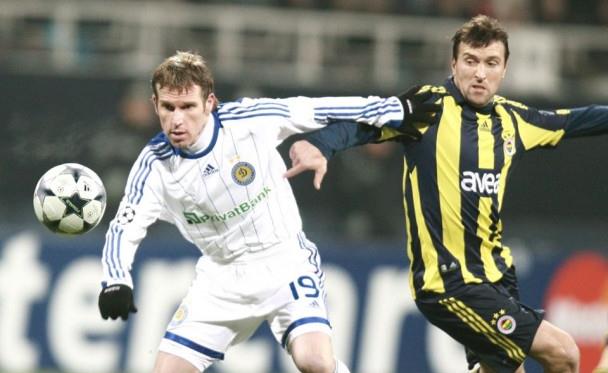 Флорин Чернат (слева), ФК Динамо 