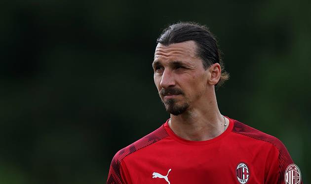 Златан Ибрагимович, фото ФК Милан