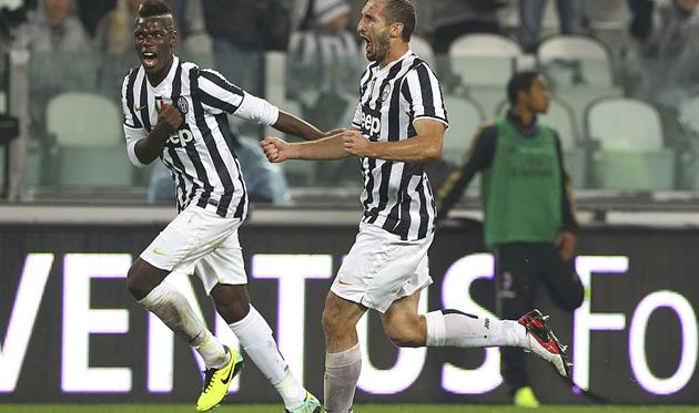 Погба и Кьеллини, getty images