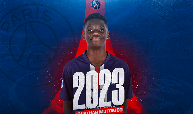 Джонатан Мутомбо, фото ФК ПСЖ
