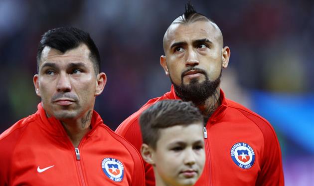 Гари Медель и Артуро Видаль, Getty Images