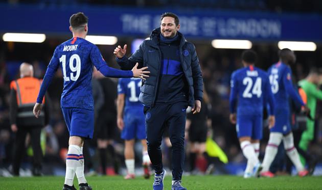 Фрэнк Лампард и Мейсон Маунт, Getty Images