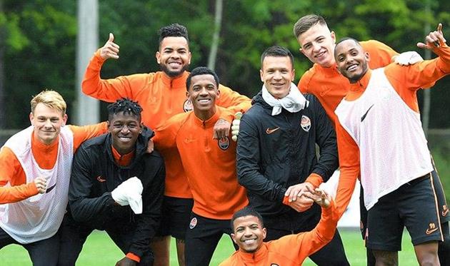 Игроки Шахтера, фото Шахтер