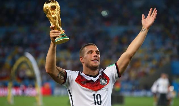 Лукас Подольски, Getty Images