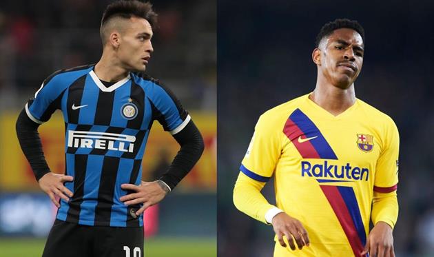 Лаутаро Мартинес и Жуниор Фирпо, Getty Images