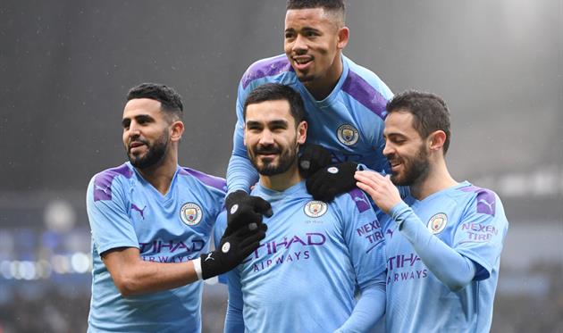 Футболисты Манчестер Сити, Getty Images