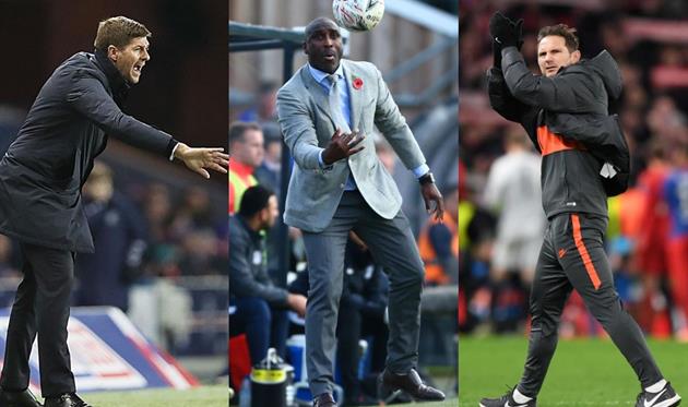 Стивен Джеррард, Сол Кэмпбелл и Фрэнк Лампард, Getty Images