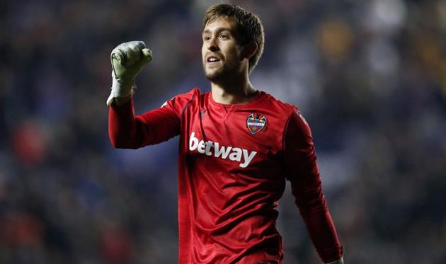 Атлетик договорился о трансфере голкипера Леванте