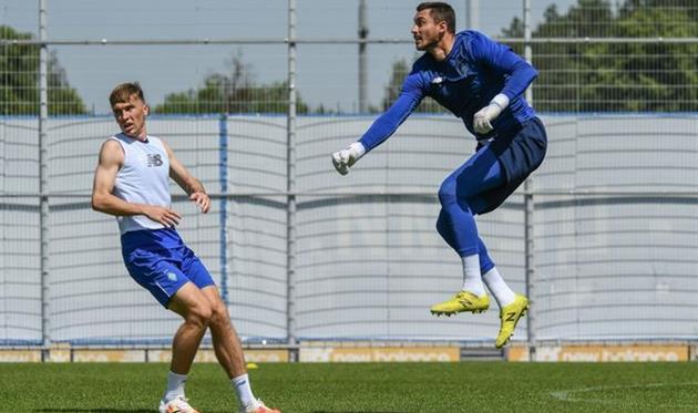Георгий Бущан (справа), фото ФК Динамо Киев