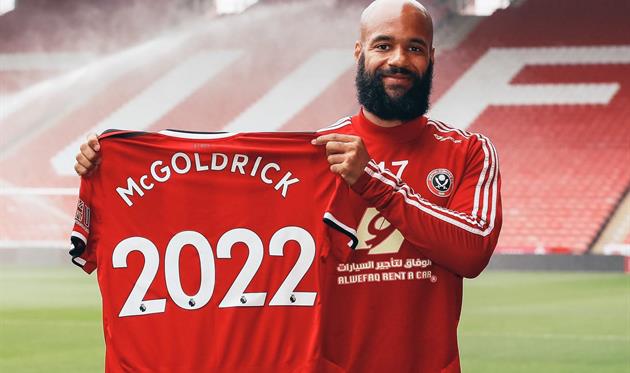 Дэвид Макголдрик, фото ФК Шефилд Юнайтед