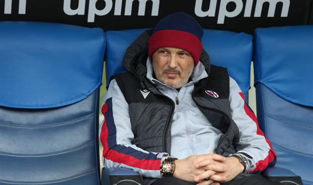 Тренер Болоньи Синиша Михайлович, Getty Images