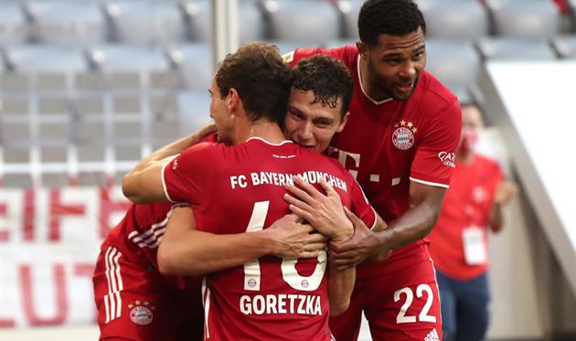 Игроки Баварии, getty images