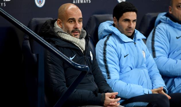 Хосеп Гвардиола и Микель Артета, Getty Images