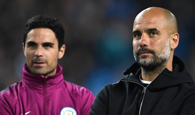 Микель Артета и Хосеп Гвардиола, ФК Арсенал Лондон