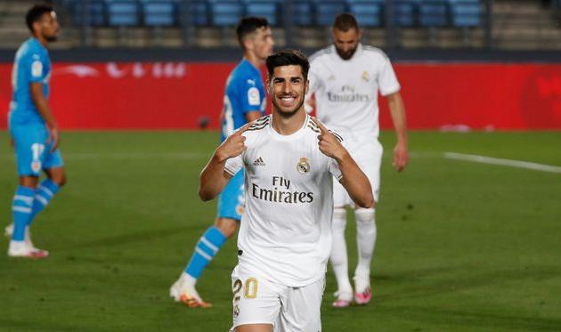 марко асенсио забил гол и отдал голевой пас, twitter.com/realmadrid
