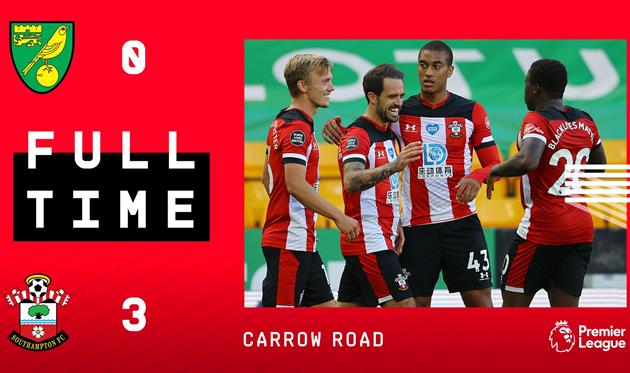 Норвич – Саутгемптон, twitter.com/SouthamptonFC 