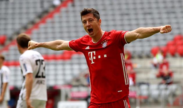 Роберт Левандовски, фото getty images