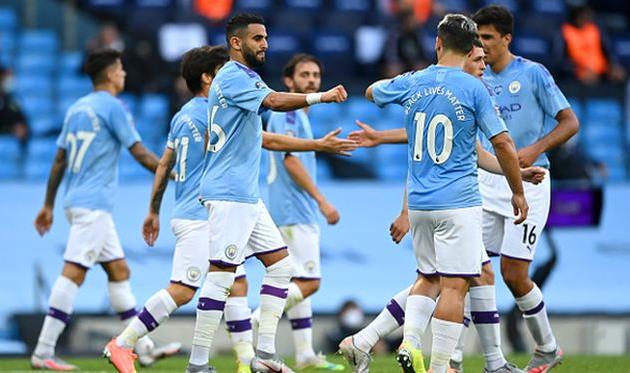 манчестер сити разгромил бернли, getty images