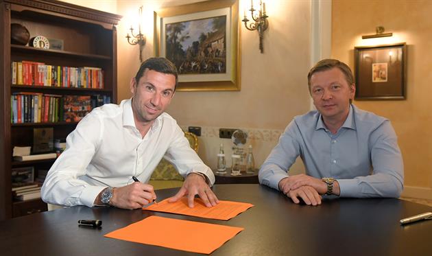 Дарио Срна и Сергей Палкин, фото ФК Шахтер