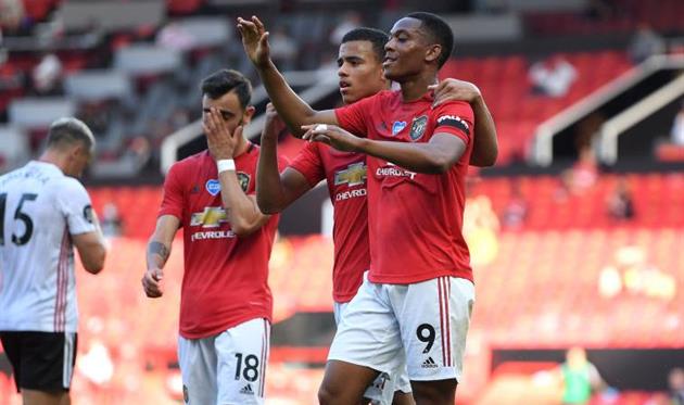 Хет-трик Мартиаля принес Манчестер Юнайтед победу над Шеффилд Юнайтед