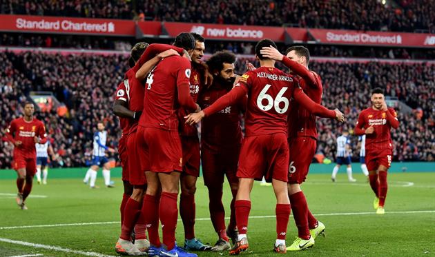 Игроки Ливерпуля, фото ФК Ливерпуль