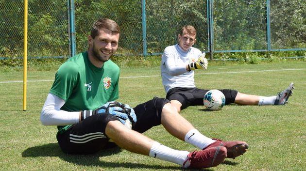 Александр Ткаченко (на переднем плане), фото ФК Ворскла Полтава