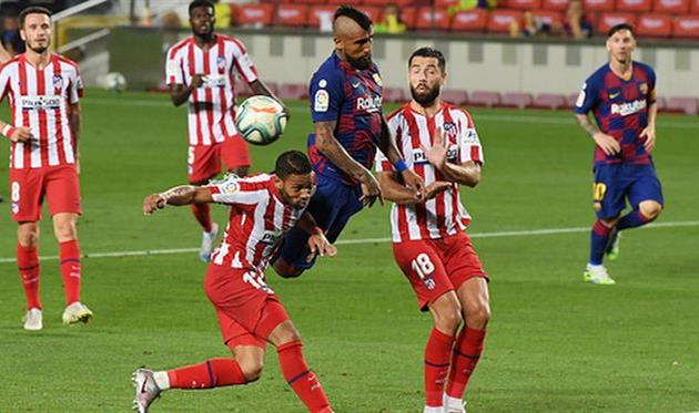 барселона и атлетико разошлись миром, getty images