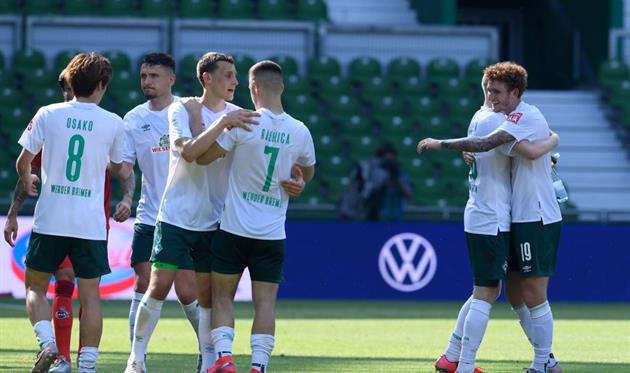 Игроки Вердера, getty images