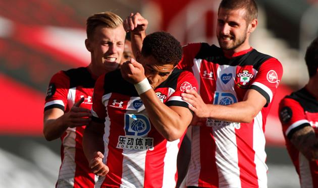 Че Адамс после гола в ворота Манчестер Сити, Getty Images