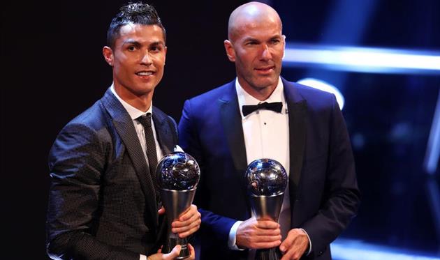 Криштиану Роналду и Зинедин Зидан, Getty Images
