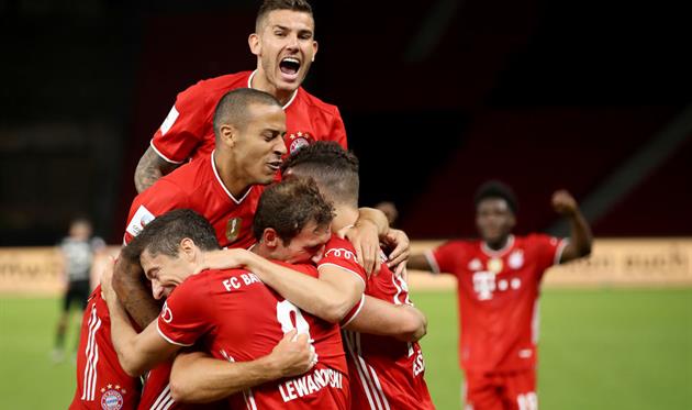 Игроки Баварии, getty images