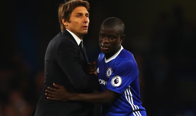 Антонио Конте и Нголо Канте, Getty Images