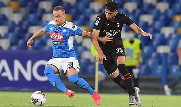 наполи и милан сыграли вничью, getty images