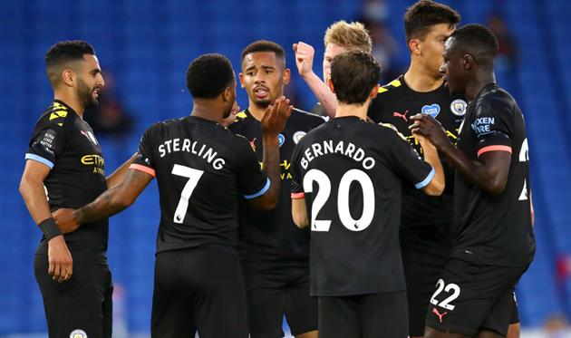 Игроки Манчестер Сити, Getty Images 