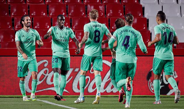 радость игроков реала, getty images