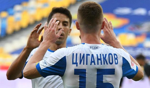 Виктор Цыганков и Карлос Де Пена, фото фк Динамо