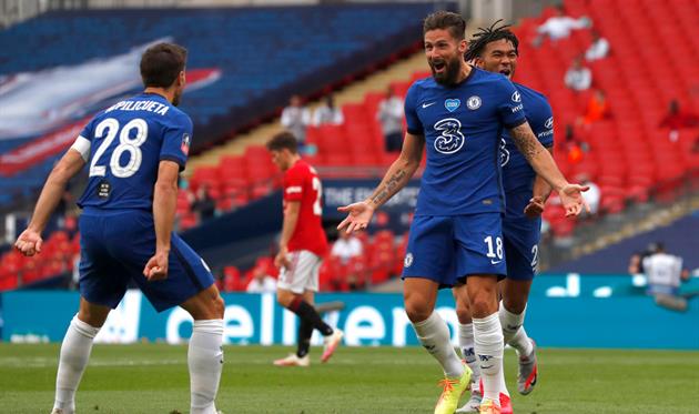 Челси разобрался с Манчестер Юнайтед и вышел в финал Кубка Англии