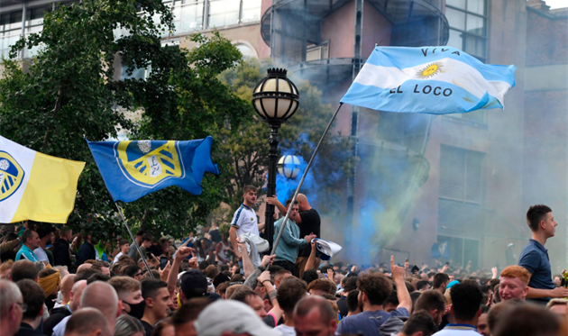 Болельщики Лидса, Getty Images